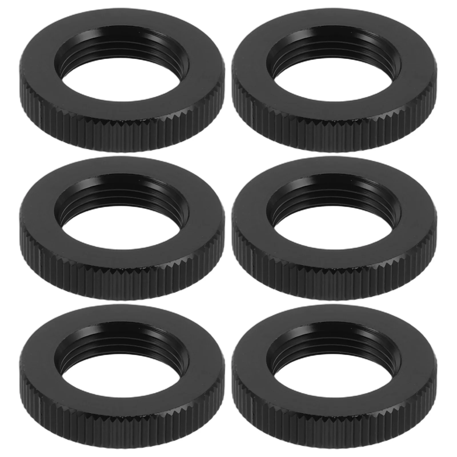 

6Pcs Tripod Thread Adapter Nut Precision Engineered Microphone Stand Screw Converter for Outdoor Vlogging and Studio Recording