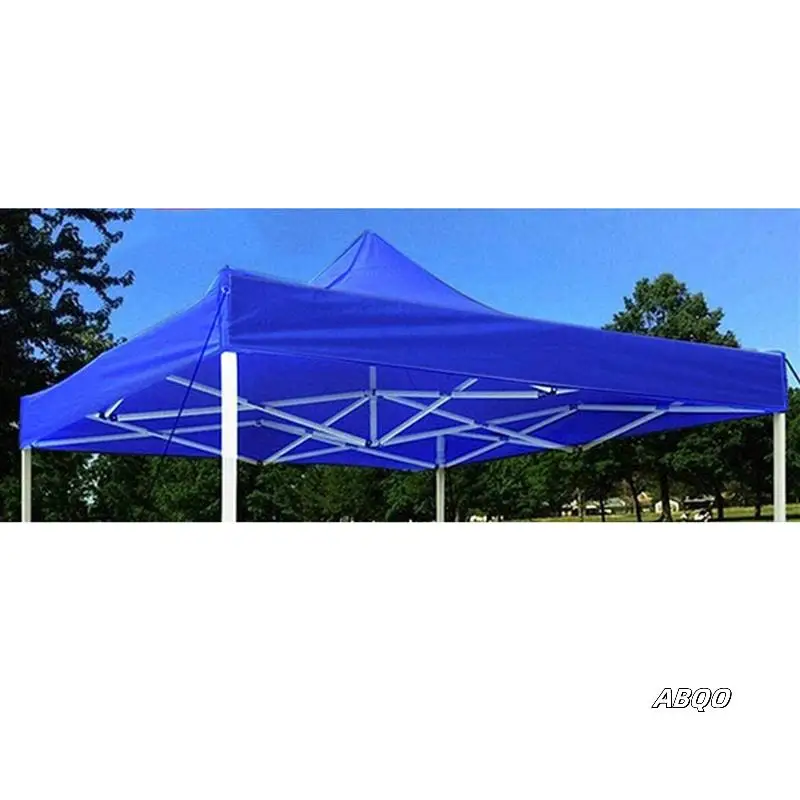

4Pcs 2X2M Canopy Top Cover Replacement Four-Corner Tent Cloth Foldable Rainproof Patio Pavilion Replacement Blue