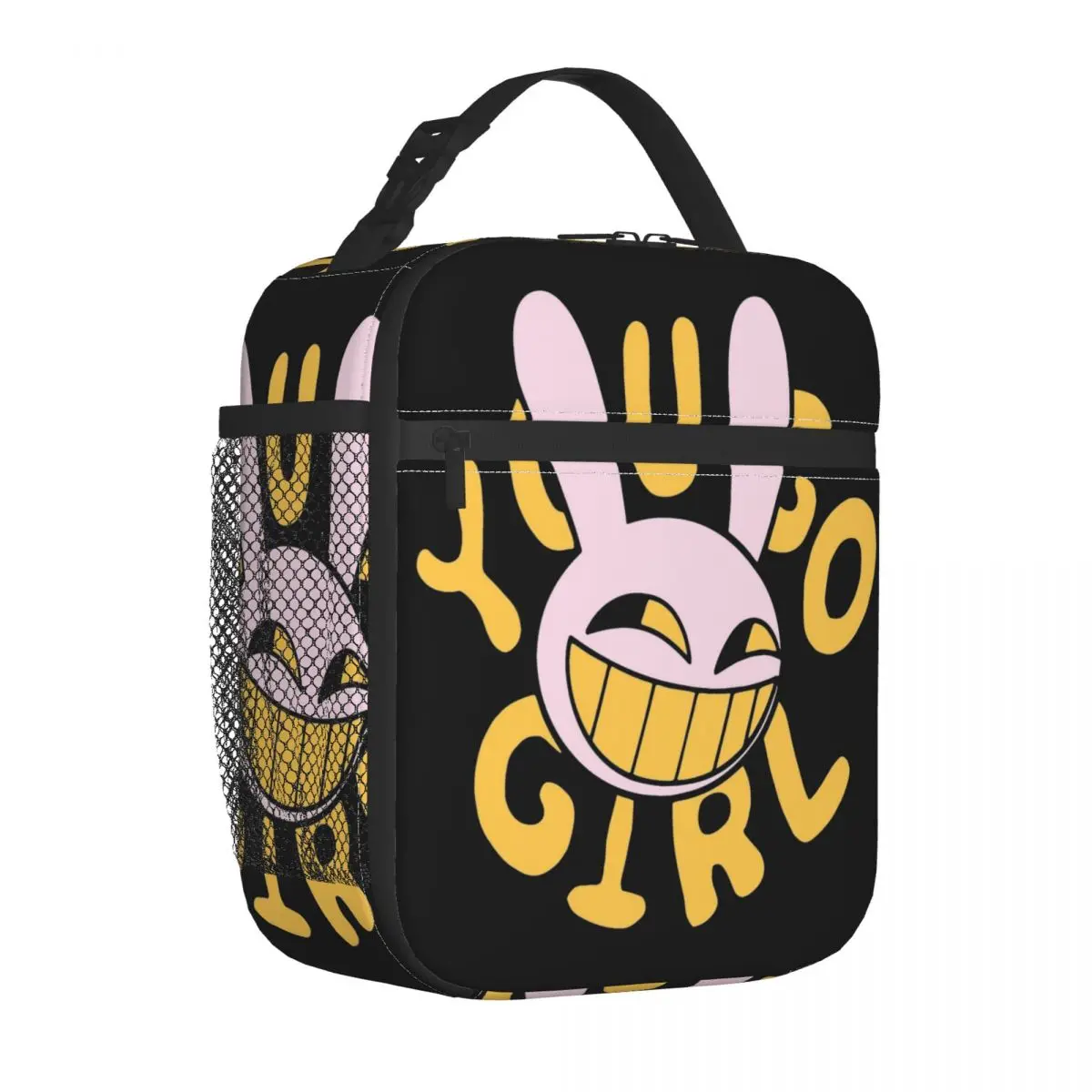 

The Amazing Digital Circus Insulated Lunch Bag Cooler Bag Reusable Lunch Container Cartoon Large Tote Lunch Box Beach Picnic