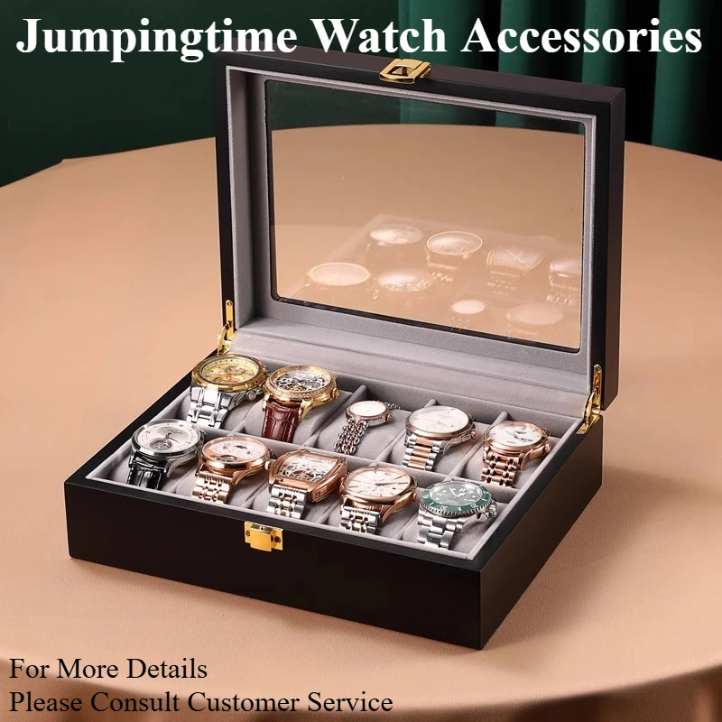 Мансарный свет, коробка для хранения часов из цельного дерева, высококачественная коробка для демонстрации часов, легкая роскошная шкатулка для драгоценностей с краской для часов