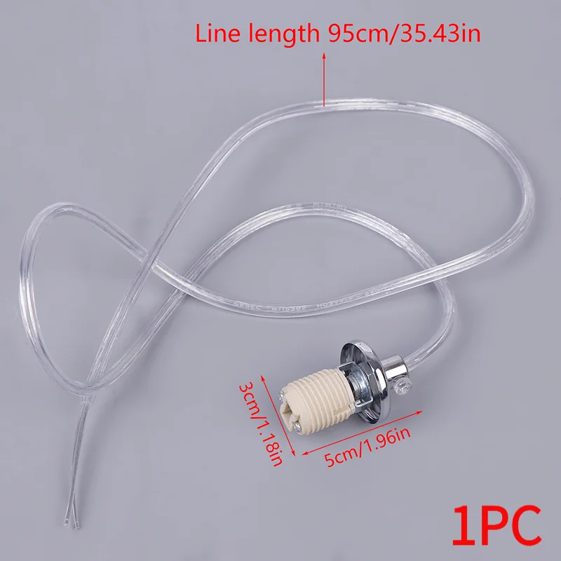 1PC G9 Thread Ceramic Lamp Holder With Hanging Wire G9 Screw Threaded Socket Base + Cable Lighting Accessory Wholesale.