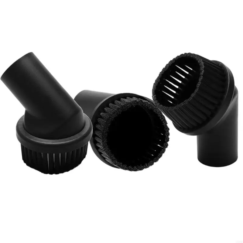 

U0DE Set of 3 Multifuntional Vacuum Cleaner Dust Brushes Car Interior Cleaning Brush Dusting Brush Attachment Plastic Texture
