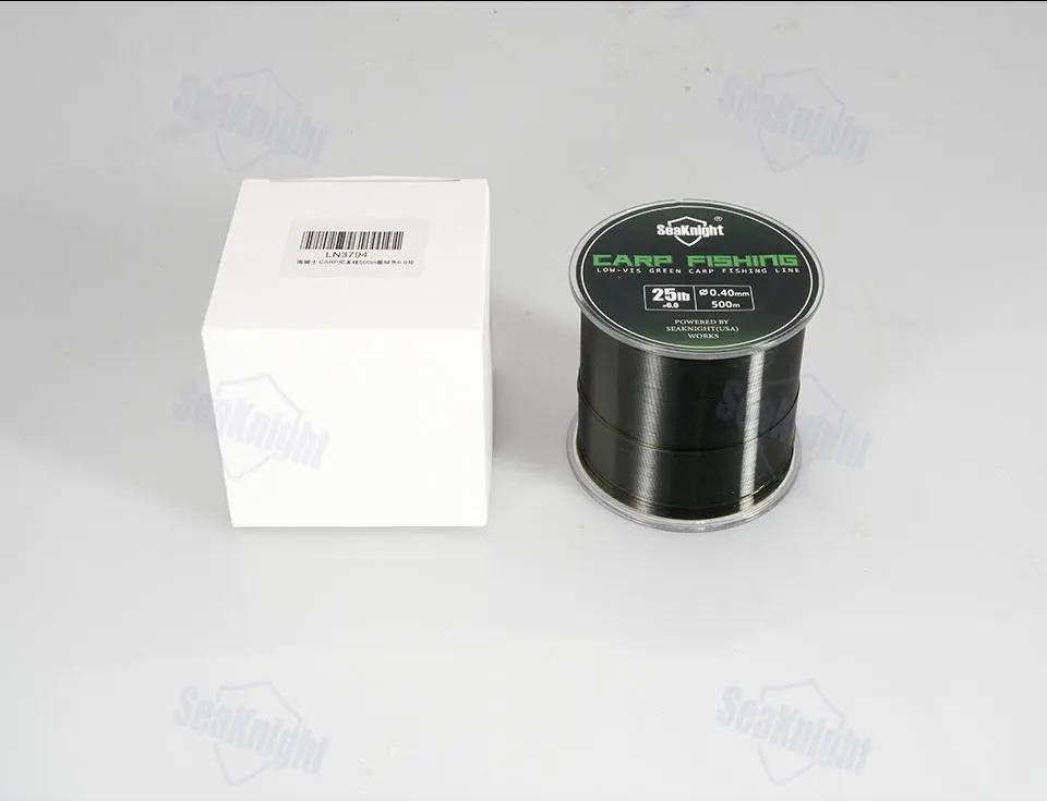 SeaKnight Karpfenangel-Nylon-Monofilament 500M 10-25LB Verschleißfest Glatt & Stark Unsichtbar Unter Wasser ​ Verschleißschutz – Detail 12