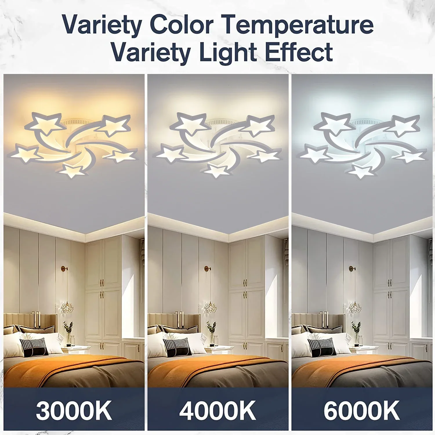 2025 مصمم LED الثريا نجوم لغرفة المعيشة غرفة نوم عن بعد/APP دعم تصميم نموذج الراقية إضاءة ديكورية المنزل الإصلاح