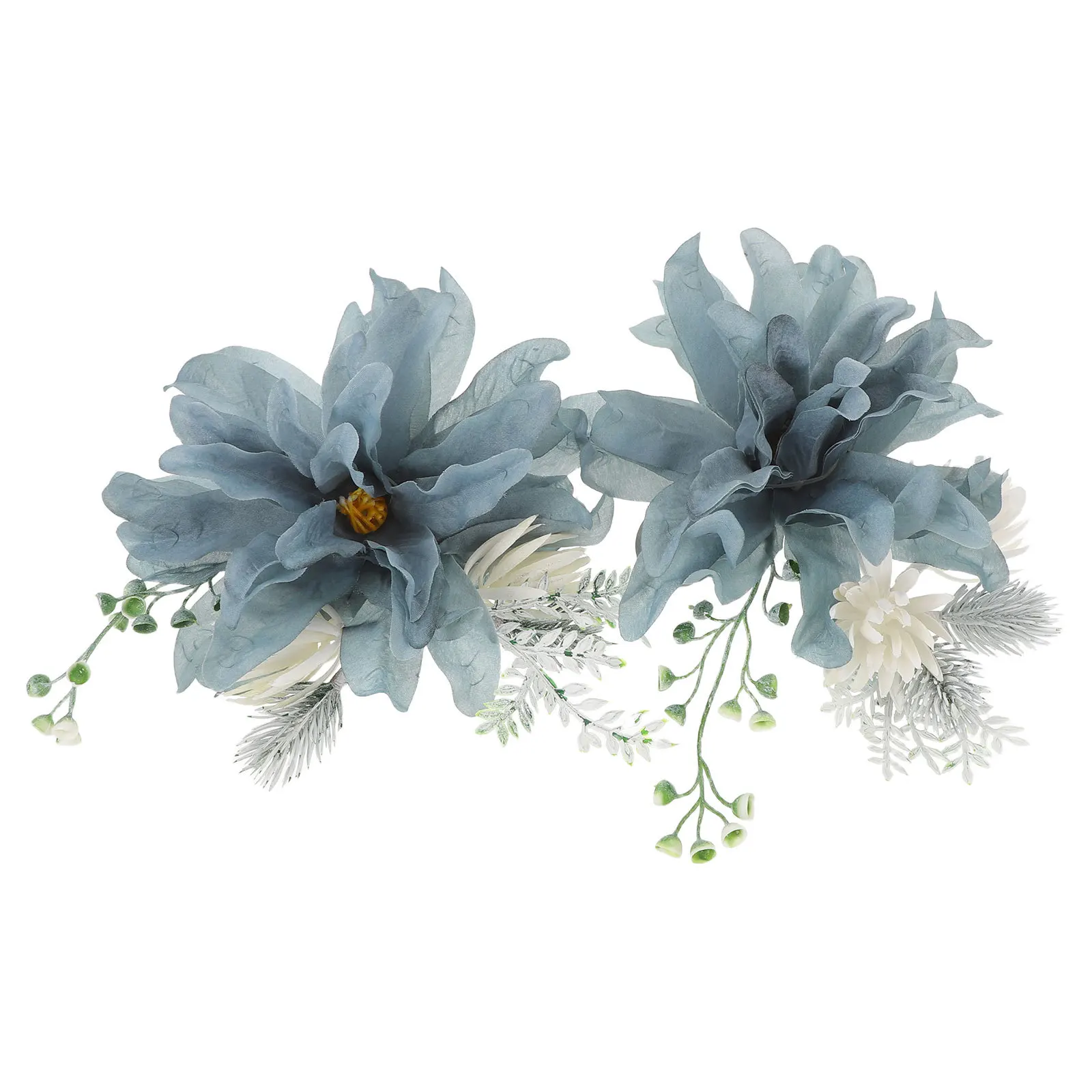 

2Pcs Flower Curtain Tiebacks Decorative Floral Holdbacks Curtain Clips for Drapes Farmhouse Boho Decor Drapery Tieback Clamp