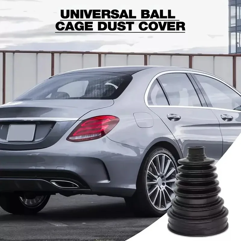 Universal Fit CV Joint Boot Kits Silicone Dustproof Cover For Car Drive Shaft Ball Seat Repair With Stainless Steel Clamps