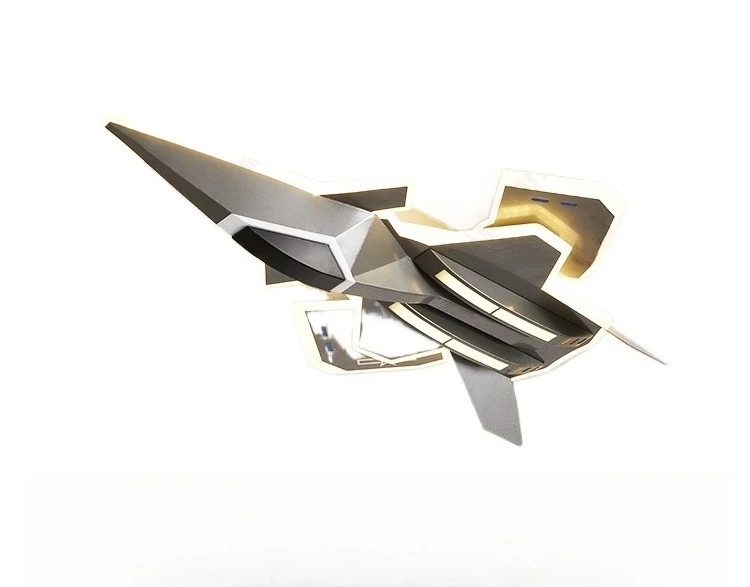 

Deformable aircraft light children's room creative technology boys fighter model lamp boys room bedroom ceiling light