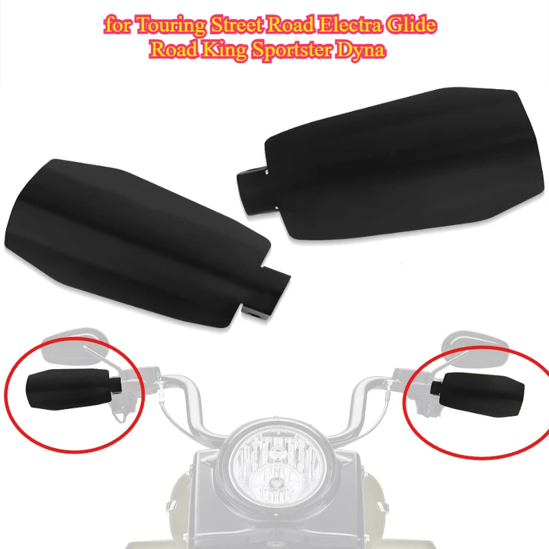 

Motorcycle Handguards Hand Guards Shields Wind Cold Protector Fit for Touring Street Road Electra Glide Road King Sportster Dyna
