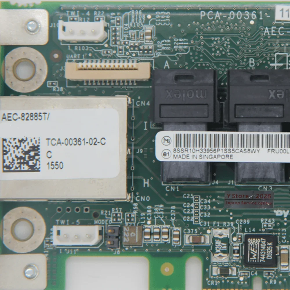 Oryginalna karta rozszerzeń Y Store do Lenovo Adaptec AEC-82885T 2283400-R 12Gbs SAS 36-portowa 00LF095, 100% przetestowana, szybka wysyłka — zdjęcie produktu 4