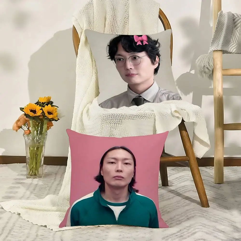 

Funny R-roh Jae Won-S Pillow Case Throw Pillow Cover Nordic Vintage Style Cushion Covers Home Living Room Sofa Couch Seat Decor