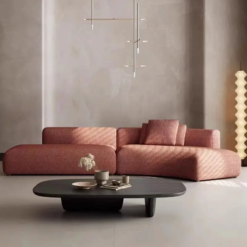 AA  Premium corner sofa beauty salon rental house living room L-shaped floor-to-ceiling sofa