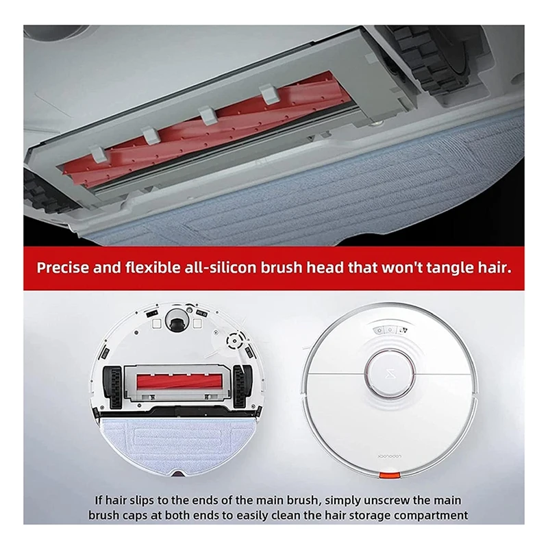 Набор аксессуаров для уборочной машины, 14 шт., запасные части, совместимые с роботом Rock T7S, T7plus, S7