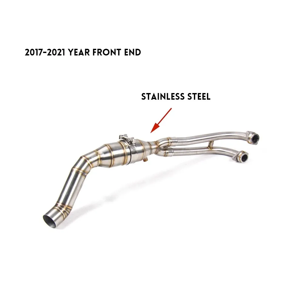 For Yamaha TMAX 530 2017-2021 Exhausts Pipes Exhaust System Motorcycle Exhaust Header Front Link Pipe Slip-on