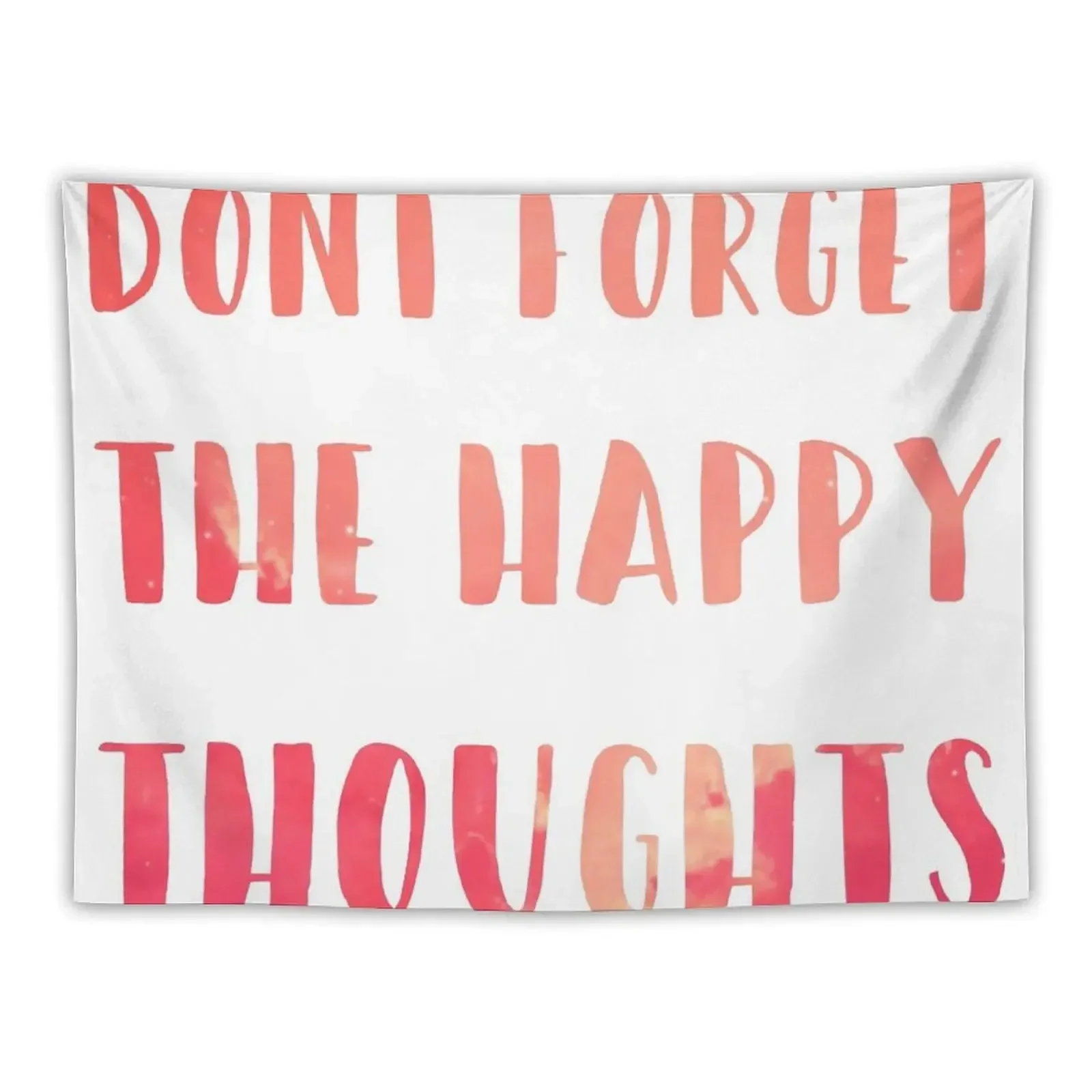 dont forget the happy thoughts Chance the Rapper Tapestry Decorations For Your Bedroom Room Decorations Tapestry