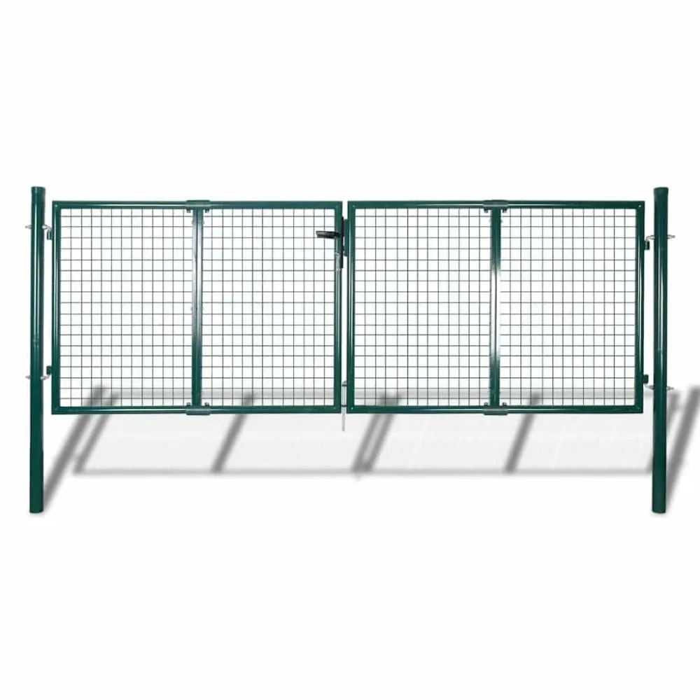 

Garden Mesh Gate Fence Door Wall Grille 118.1x29.5", Customized