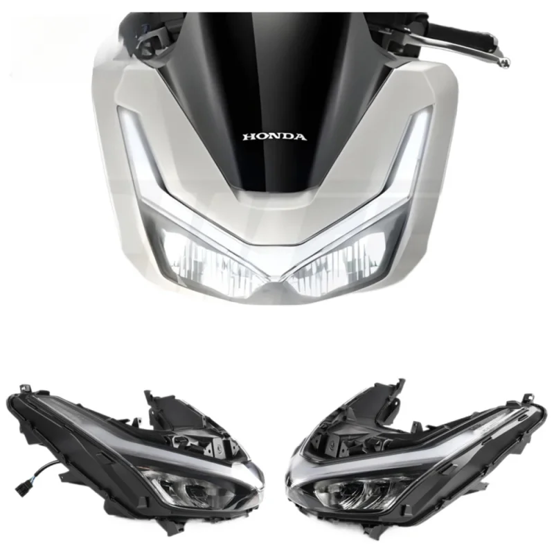 Motorcycle Headlight LED Suitabl For Honda PCX125 PCX160 2025 Motorcycle Headlamp Assembly Front Headlight Modified Accessories