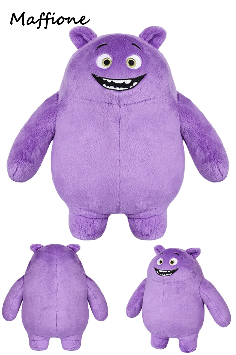 Peluche en peluche bleue pour enfants, jeu de rôle IF, décor de mascotte douce, peluches animales pour enfants, cadeau de Noël et d'anniversaire, film 2024, 26cm