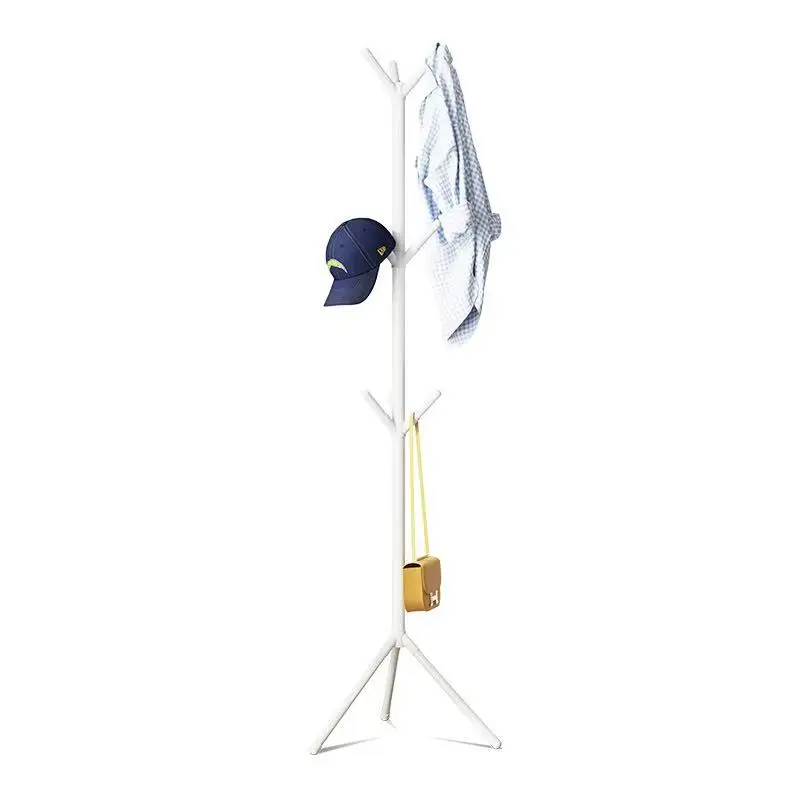 Floor Standing Clothes Rack Tree Branch Shape Multi Hook Mobile and Convenient Coat Rack for Home Living Room Clothing Storage