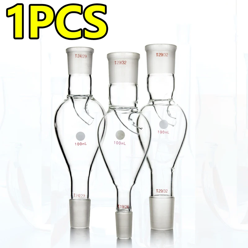 1 single inner tube distillation ball 100ml standard grinding mouth high borosilicate glass instrument consumables