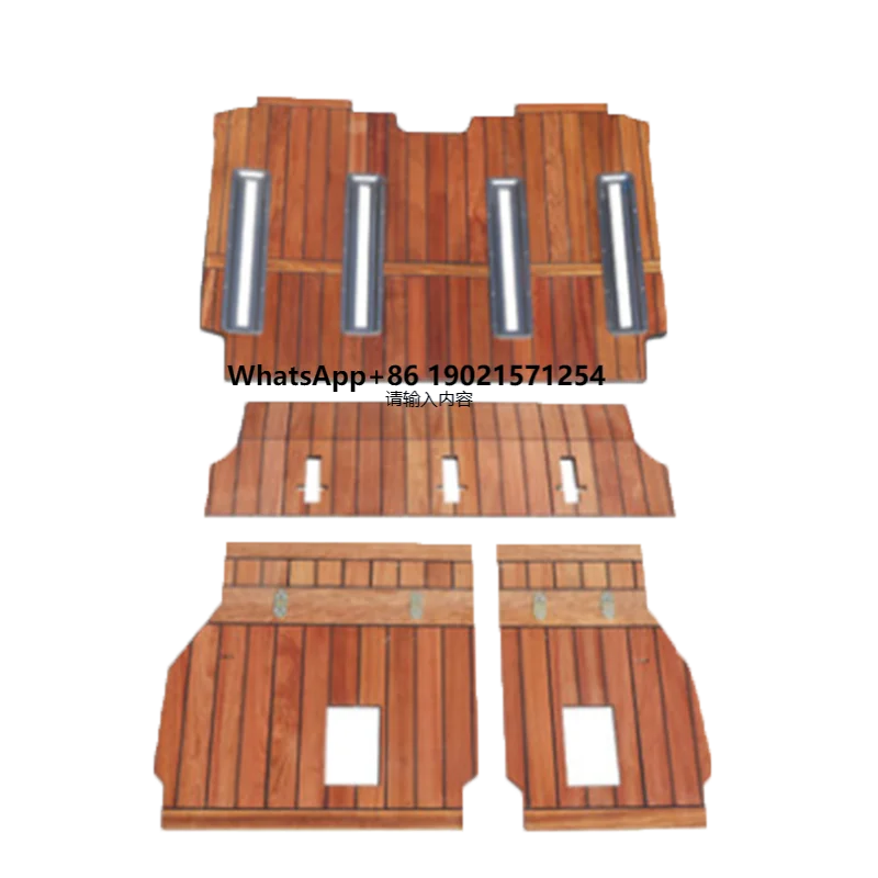 

Auto Interior Parts Car Wooden Flooring Waterproof Customizable Flooring for Sienna