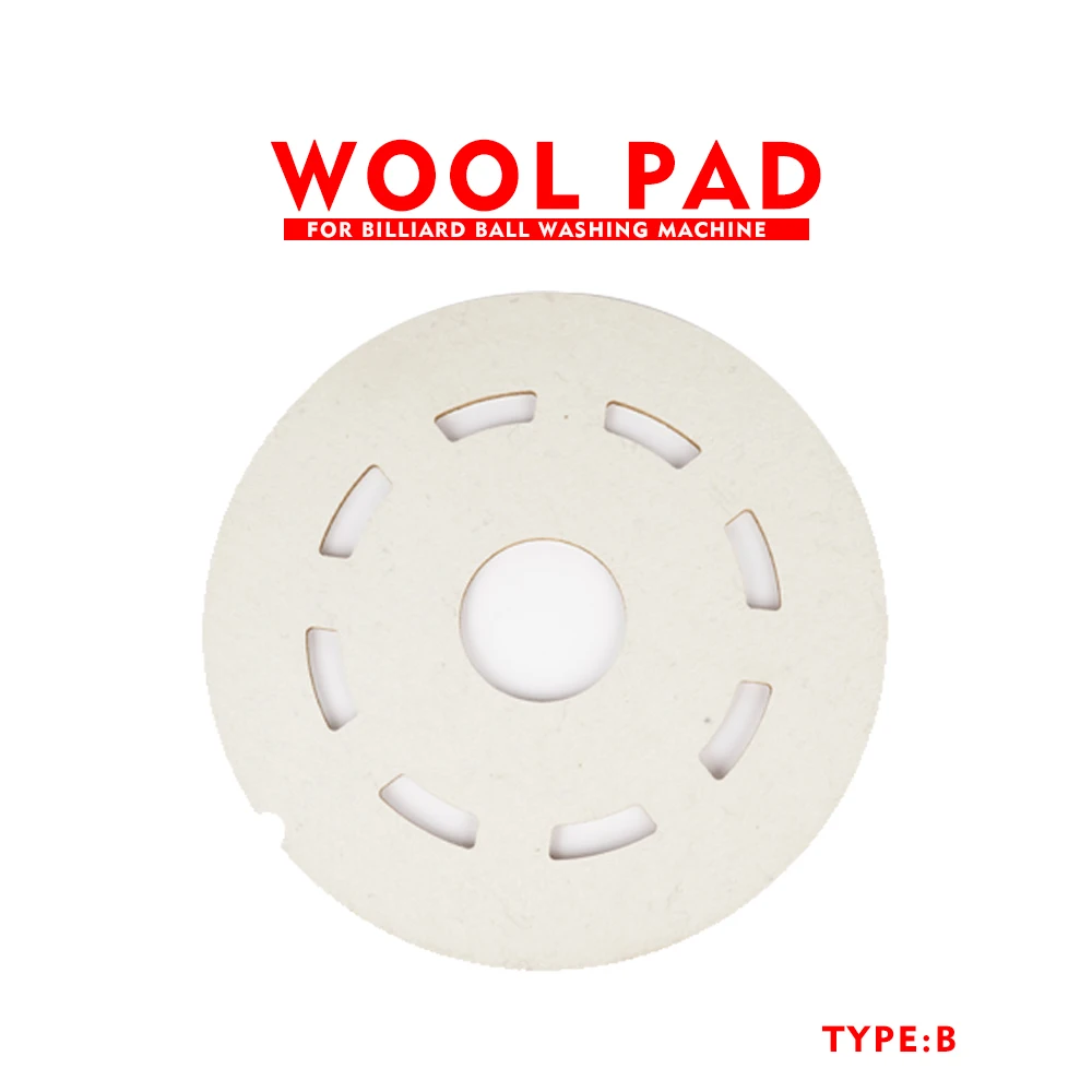 Billiard Ball Washing Machine Wool Pad for pool/snooker ball Automatic Washing Electronic Machine Ball Clean Accessories