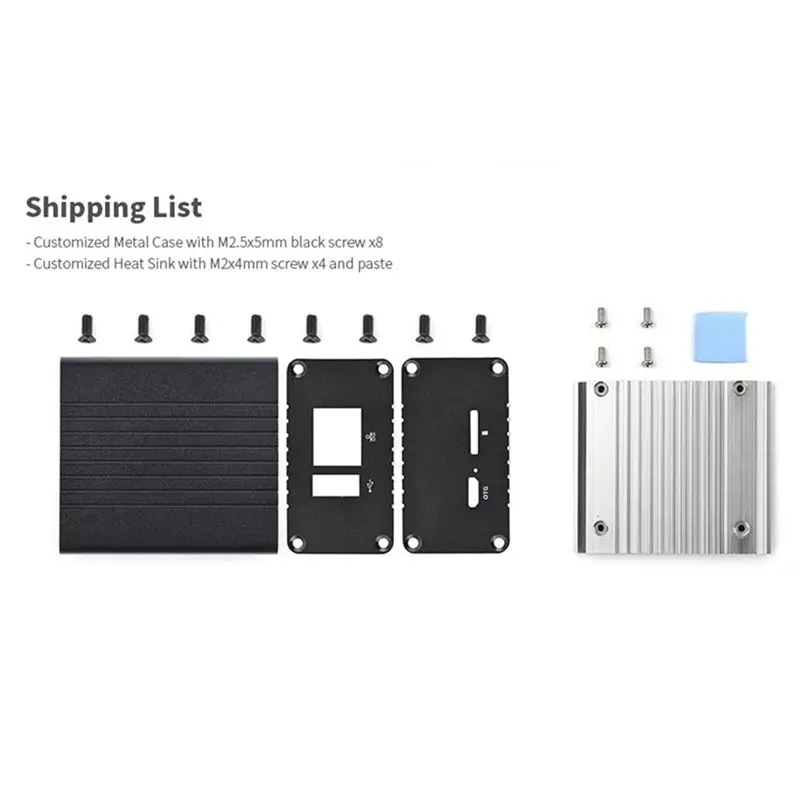 A64I For NEO Development Board+Heat Sink+Metal Case Kit Allwinner H3 Quad Core 512MB RAM Openwrt/LEDE Complete Machine