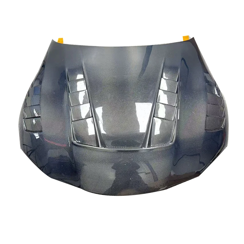 TV style bonnet for MK5 A90 A91 carbon fiber front bonnet with vents