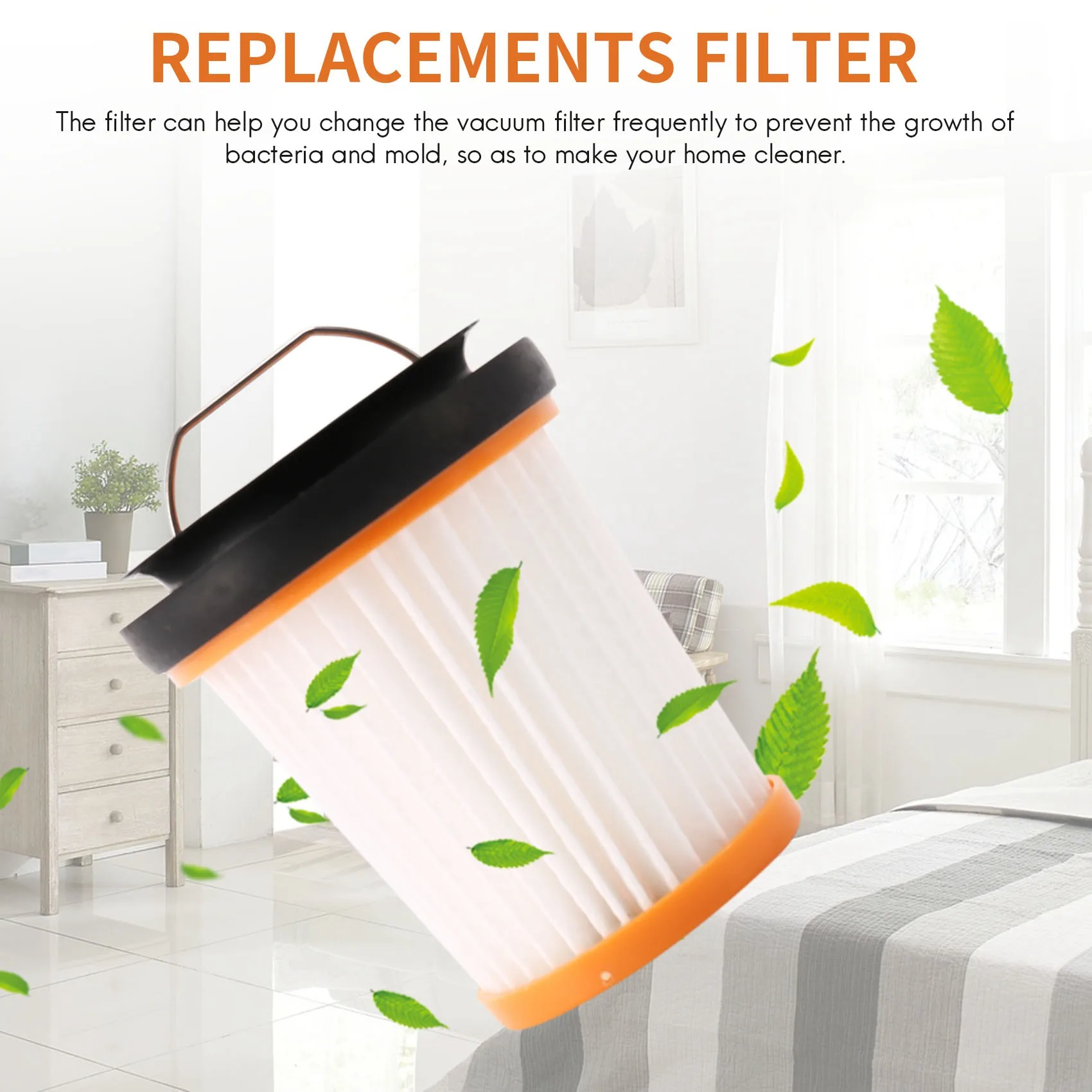 فلتر فراغي بديل لسمكة القرش W1 ، مكنسة كهربائية لاسلكية محمولة باليد ، WV200 ، WV201 ، WV205 ، WV220 ، 3