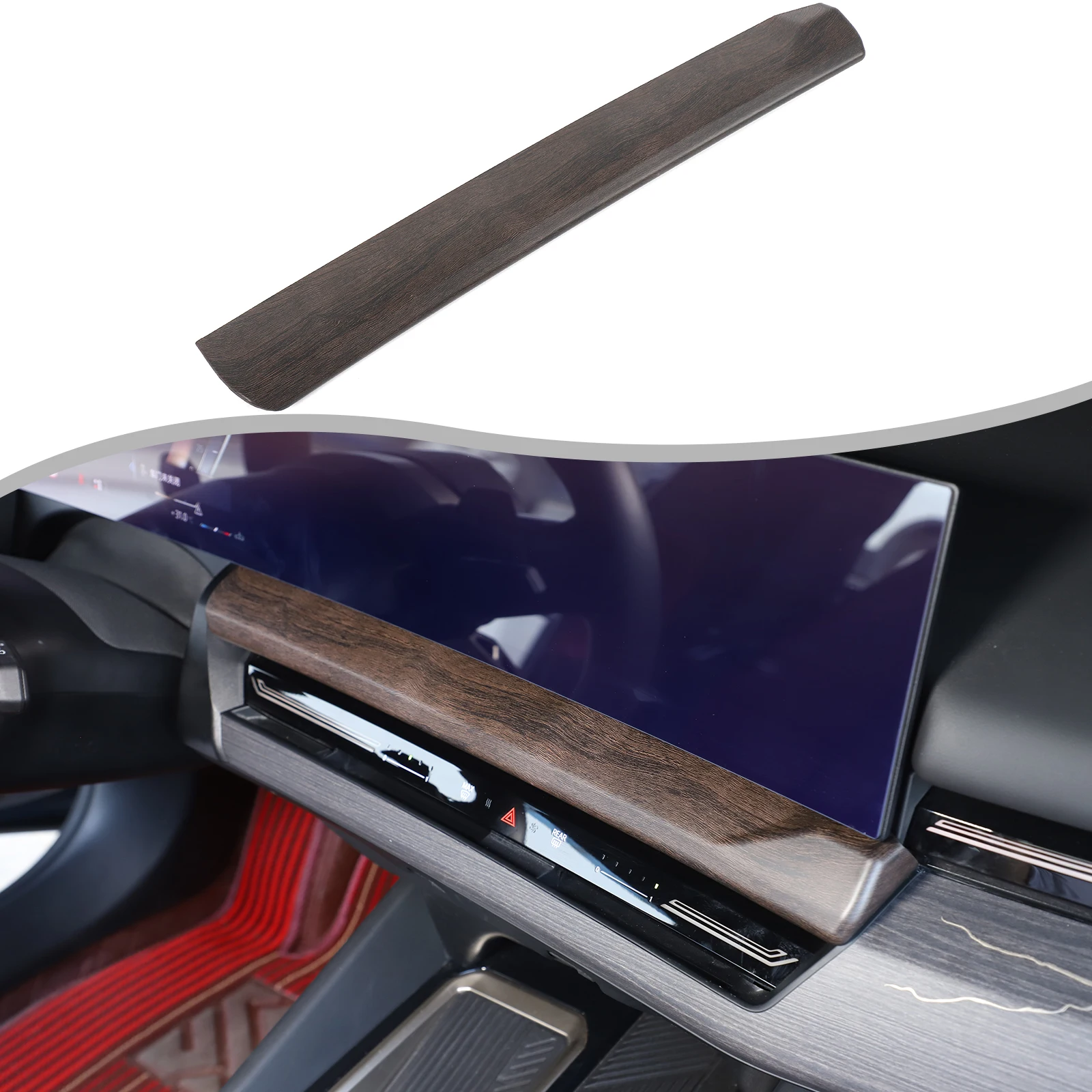 

ABS Center Console Navigation Screen Lower Panel For BMW 5 Series 2024 2025 Automotive Interior Accessories