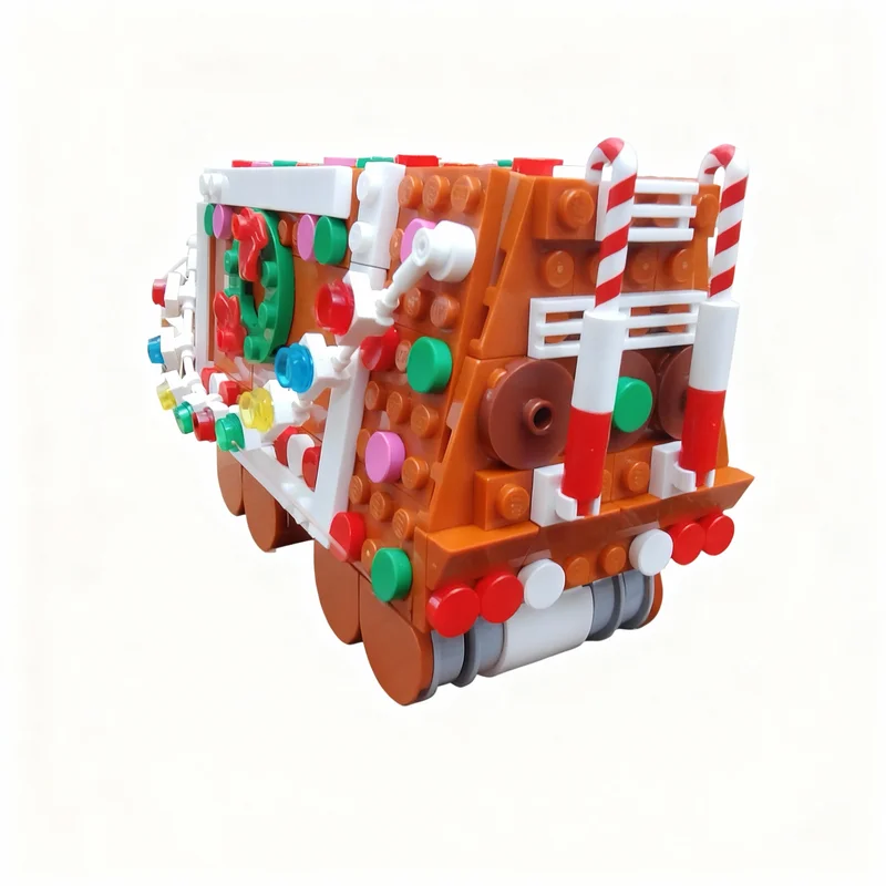 459pcs MOC Seasonal Advent Star Battle 40806-1 Alternate Gingerbread Sand Crawler Model Building Blocks Christmas Gifts Toy Idea