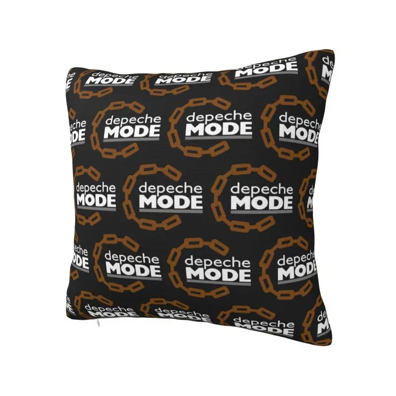 Custom Luxury Depeches Cool Mode Throw Pillow Case Home Decorative Square Music Cushion Cover Pillowcover for Living Room