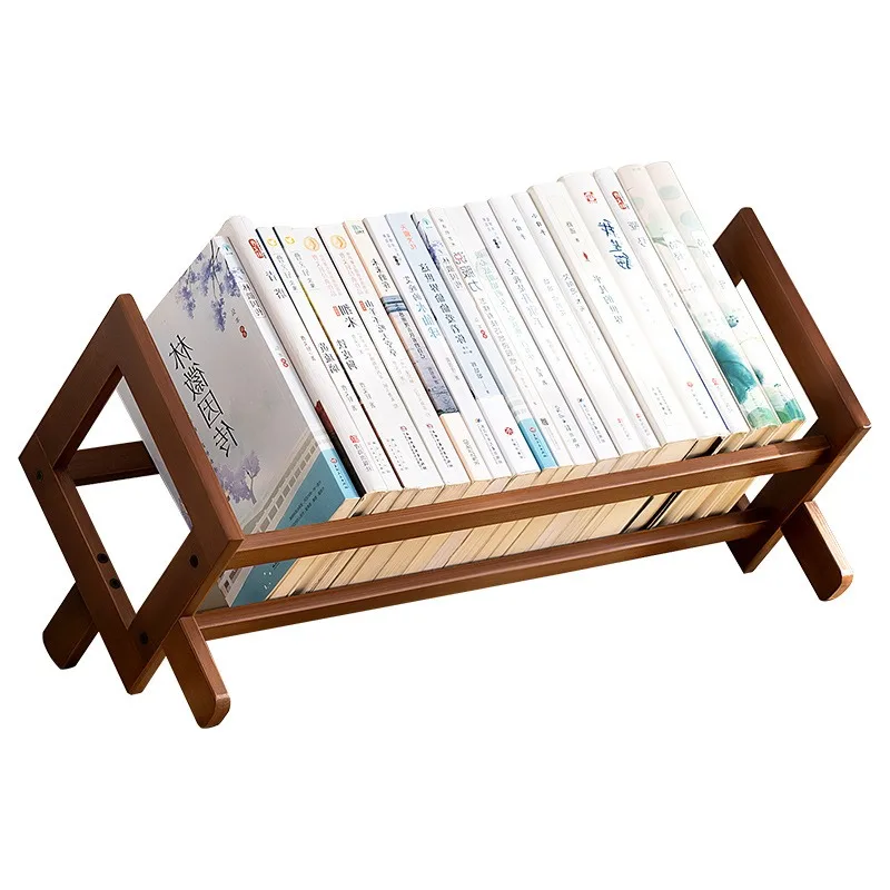 Children's desktop bookshelf shelf shelf table small bookshelf simple storage living room