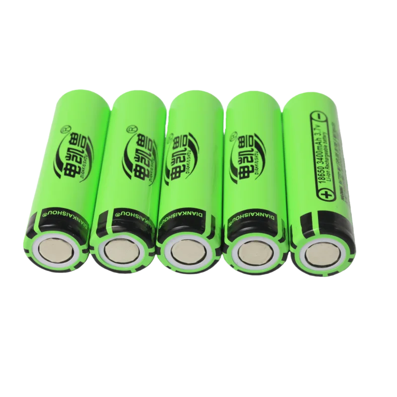 18650 3400mAh 4-400pcs جديد DIANKAISHOU بطارية قابلة للشحن 3.7 فولت 3C تفريغ بطاريات عالية الطاقة للأجهزة عالية الطاقة #6
