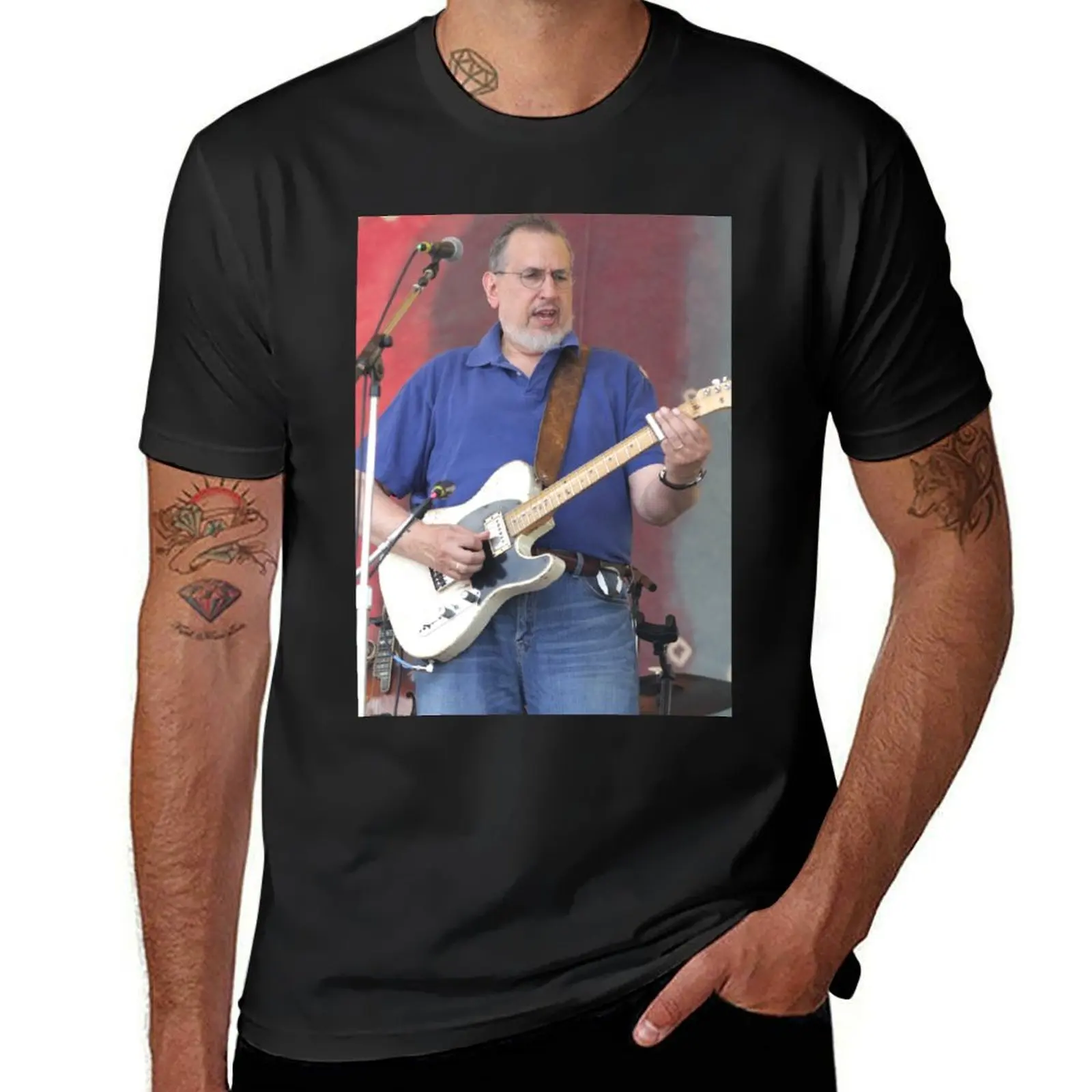 David Bromberg - Photograph T-Shirt Short sleeve tee kawaii clothes quick-drying heavy weight t shirts for men