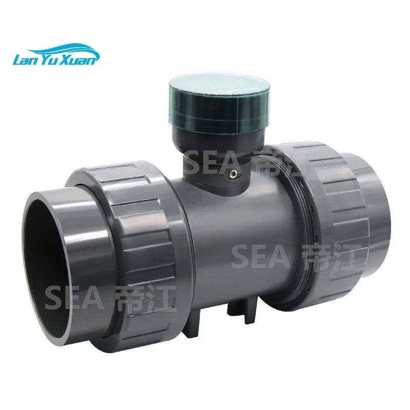 3'' inch Liquid Flow Measuring + LCD Display + 485 Remote Transmission Control Turbine Wheel Paddle Water Flow Sensor Meter