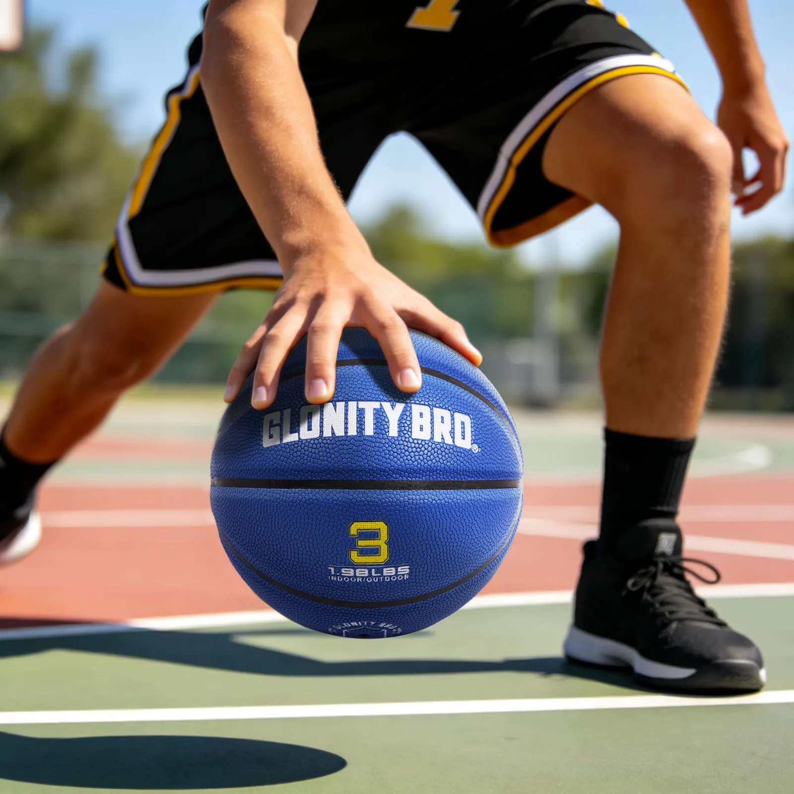Size 3 Small Weighted Ball,Trainer Heavy Basketball,Indoor Outdoor Training Ball For Strength Training&Improving Ball Control