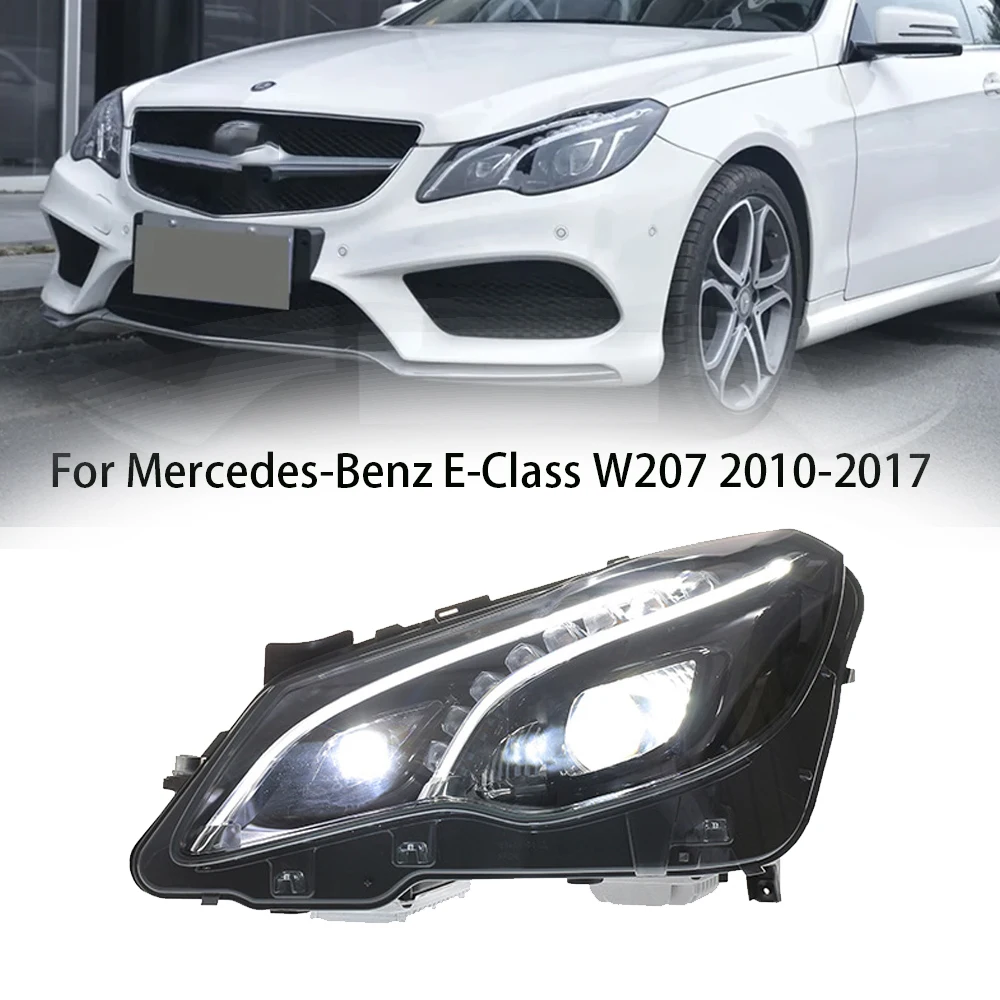 Headlights For Benz W207 E-Class E200 E260 E300 LED 2010-2017 Head Lamp Car Styling DRL Signal Projector Lens Auto Accessories