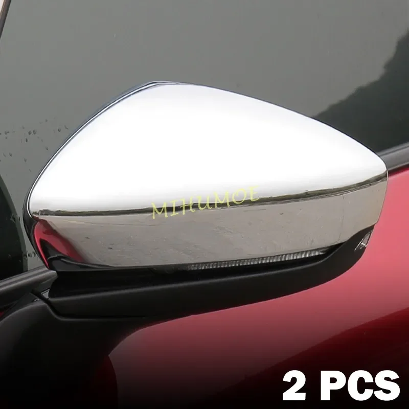 

Хромированная крышка бокового зеркала заднего вида автомобиля для Mazda CX-30 CX30 2020-2025 годы, стильные аксессуары 2021 2022 2023 2024