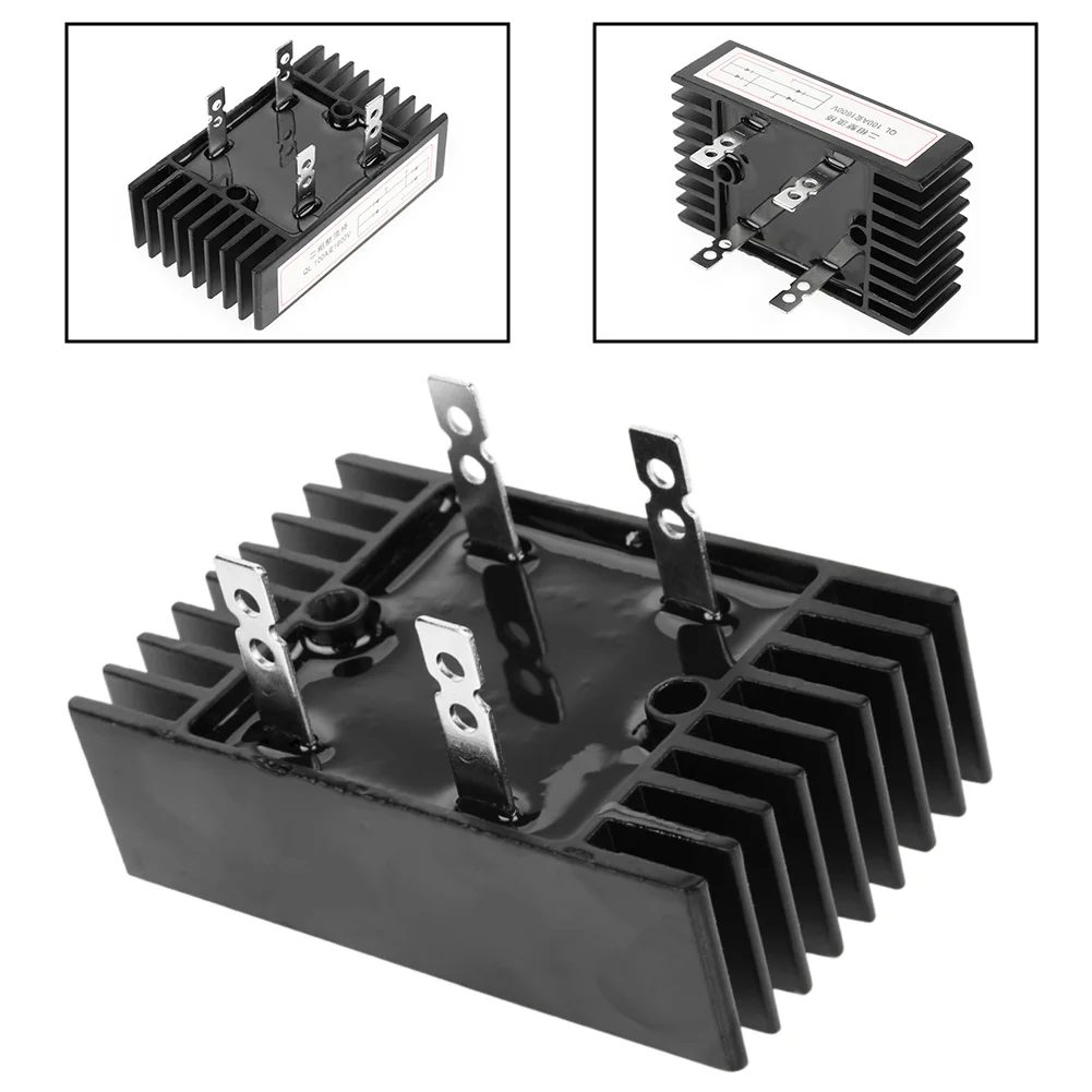 100A 1600 V High Power 3 Phase Diode Brücke Gleichrichter 5 Terminal Volle Welle Diode Modul Für Industrielle Auto CNC Drop verschiffen