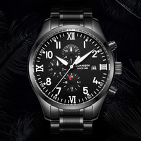 GUANQIN Men Watch Luxury MIYOTA Automatic Mechanical Multifunctional Dial Month Date Week Business Leisure Waterproof Watches