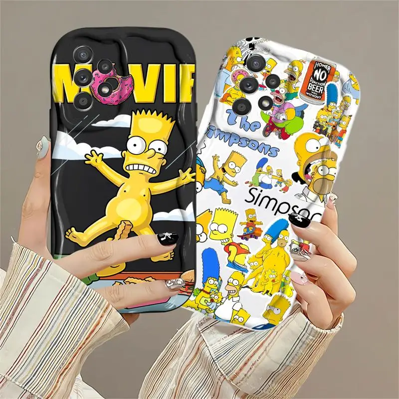 Case for Samsung Galaxy A54 A14 A52 A12 A53 A34 A71 A13 A50 A32 A21s A23 A51 A33 Funda Phone Cover Homer The Simpsons Disney