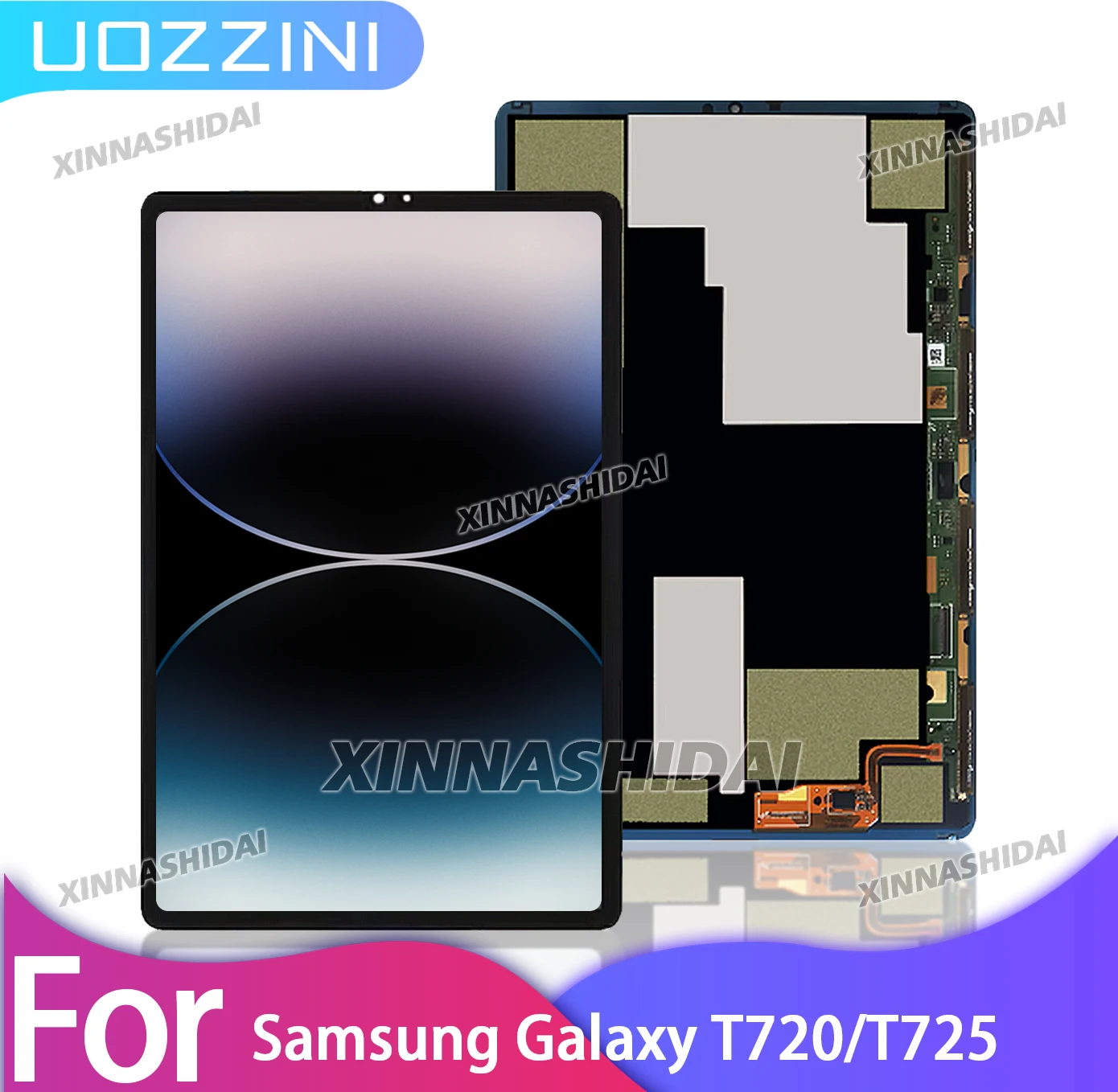 New Display For Samsung Galaxy Tab T720/T725 LCD Display Touch Screen Digitizer Assembly Replacement For Samsung T720/T725 Parts