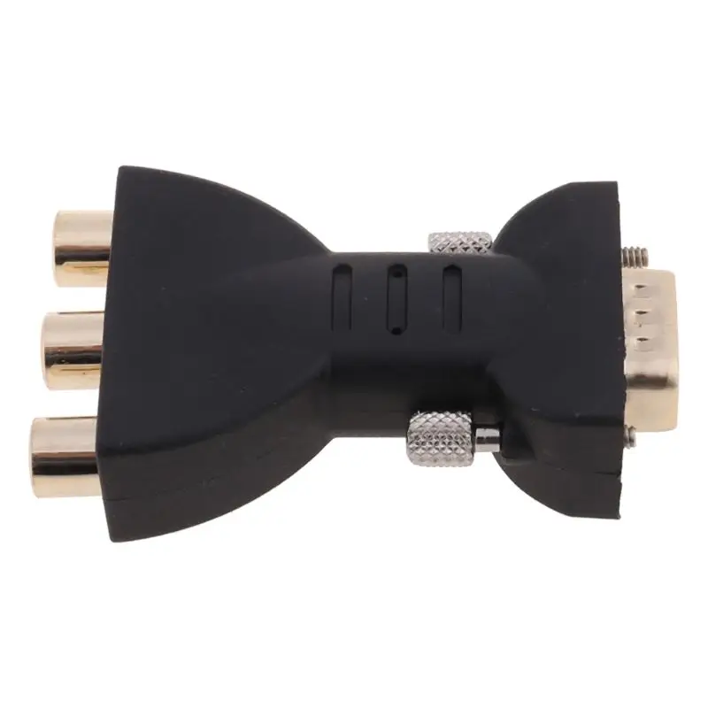 Professional VGA to 3RCA Cables Wire Connector Component Video Connector Drop Shipping