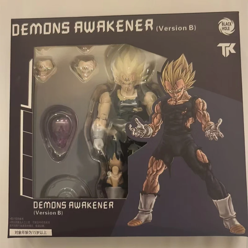 Spot Sale【Op voorraad】Black Hole Toys & TK Dragon Ball Z SHF Super Saiyan SSJ Majin Vegeta Battle Damage Full Power Anime Seriesin