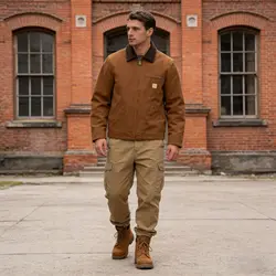 Spring Autumn OKONKWO Cleanfit Jacket J97 Interstellar Canvas Coat Outdoor Cargo Tooling Workwear Hiking Climbing Camping Blazer