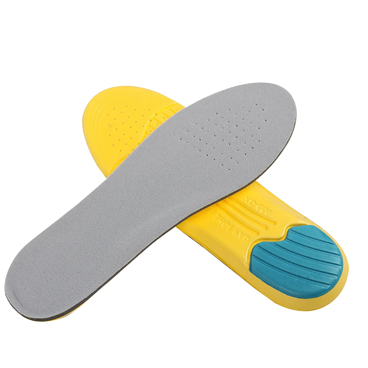 แผ่นรองเท้ากีฬาแบบหนา ระบายอากาศได้ดี ซึมซับเหงื่อ กันลื่น ปรับขนาดได้ ไซส์ 35-40 รองรับอุ้งเท้าตามหลักสรีรศาสตร์ พร้อมระบบลดแรงกระแทกและนวด