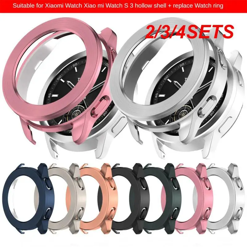 2/3/4SETS Durable Protective Case Customizable Appearance Enhanced Functionality Solid Convenient Smart Watch