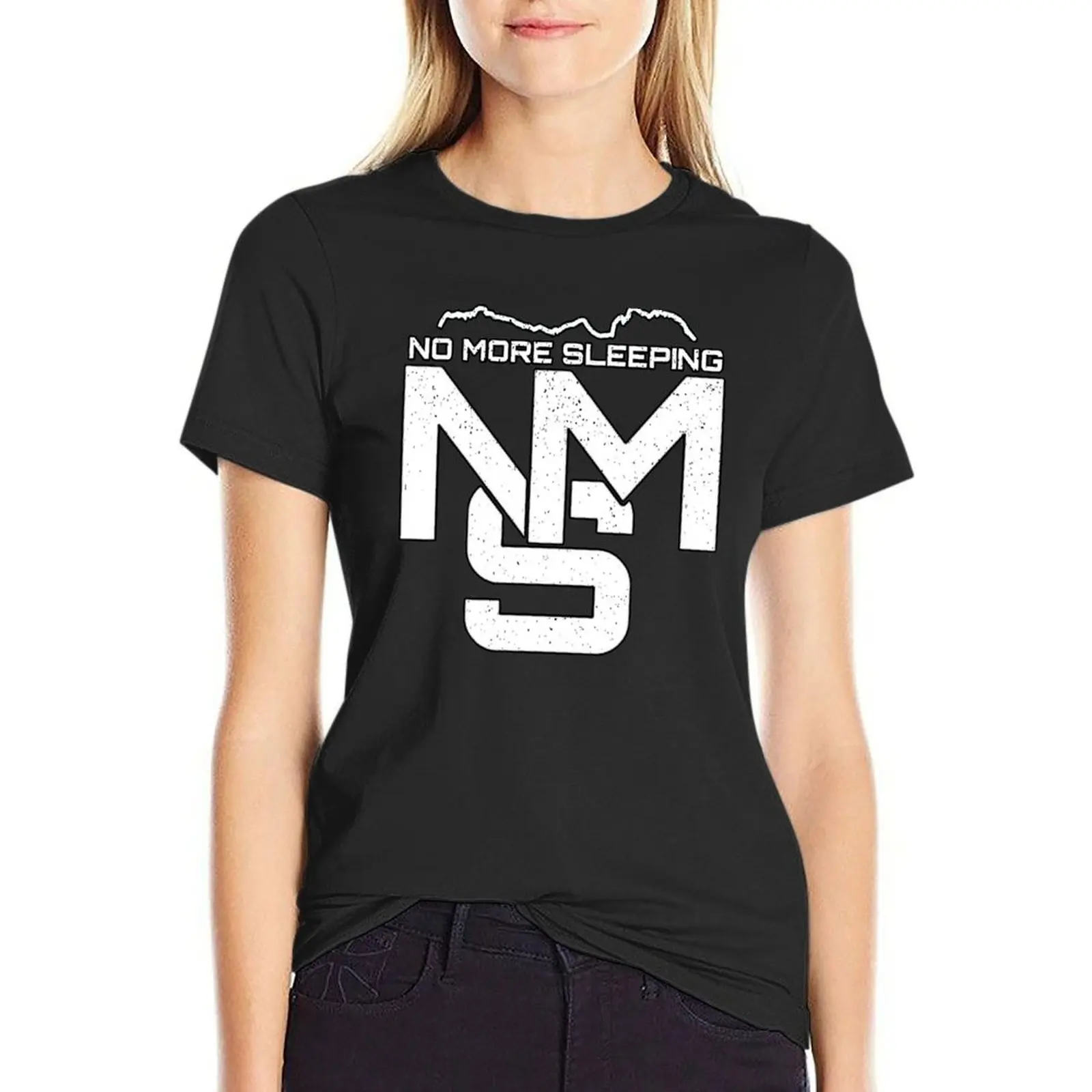 

No more sleeping T-Shirt tees funnys Women clothing