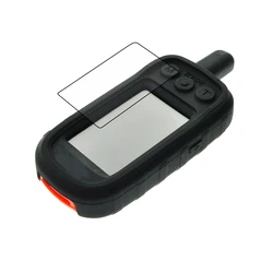 Soft Silicone Protective Protect Case + Screen Protector Shield Film for Handheld GPS Garmin Alpha 100 Alpah100 Accessories