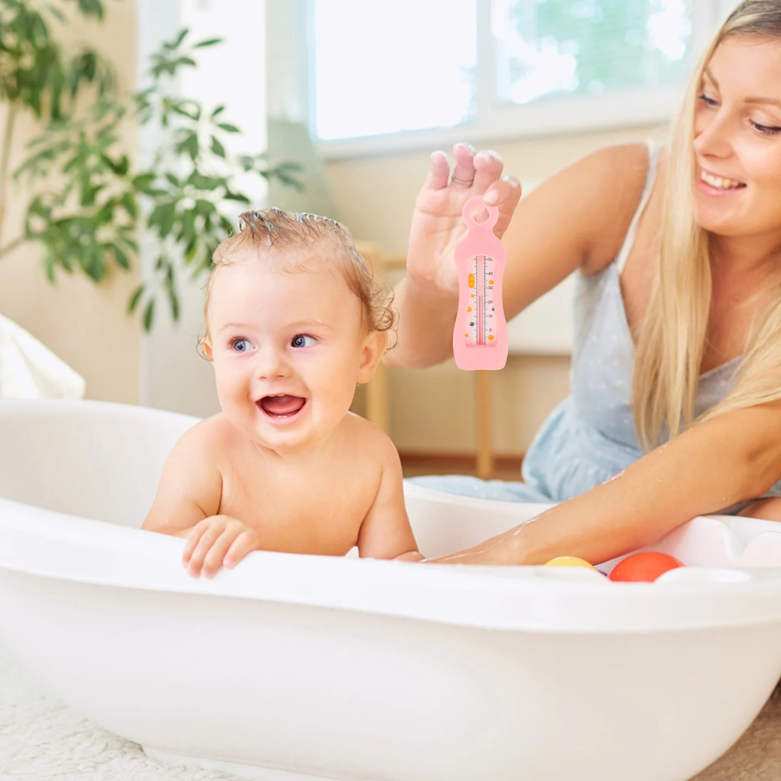 

Baby Water Thermometer for Bath Safe Temperature Display Easy Use Portable Design New Born Essentials for Baby